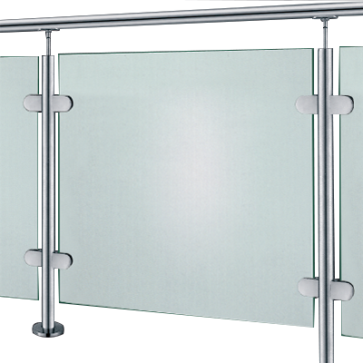 Glass stainless steel handrail 