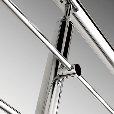 Exterior Contemporary stainless steel handrail